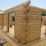 8x6 Round Flat D Logs