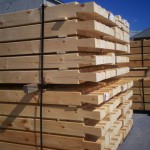 Dovetail Notches 8x6 D Logs Ready For Delivery