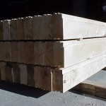 6x12 Chink Joint Logs