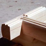 8x6 D Logs With Notched Butt And Pass Corner