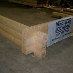 8x8 Round Round Double D Saddle Notch Corner