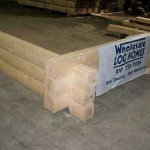 8x8 Round Round Double D Saddle Notch Corner