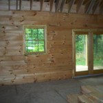 8x6 Inside Log Walls