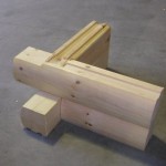 8x8 Notched Butt And Pass Corner