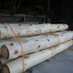 Hand Peeled Posts