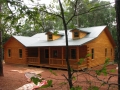 Comfortable custom log home in Laurens, SC