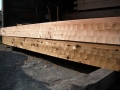 8 x 12 Western Red Cedar Logs - Hand Hewed