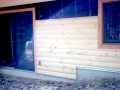 2x6 Log Siding On 2x4 Frame Wall