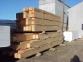 6x12 Grade Stamped Logs Ready For Delivery