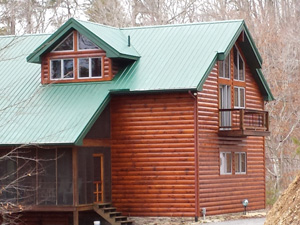 artificial log siding for homes